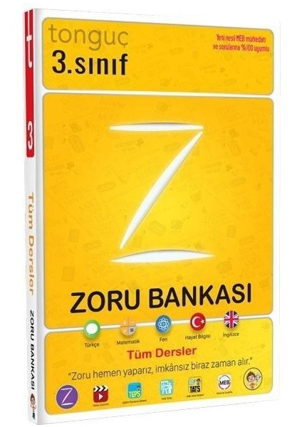 Tonguç Akademi 3. Sınıf Tüm Dersler Zoru Bankası