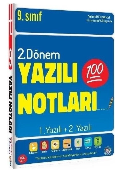 Tonguç Akademi 9. Sınıf Yazılı Notları 2. Dönem 1-2.yazılı