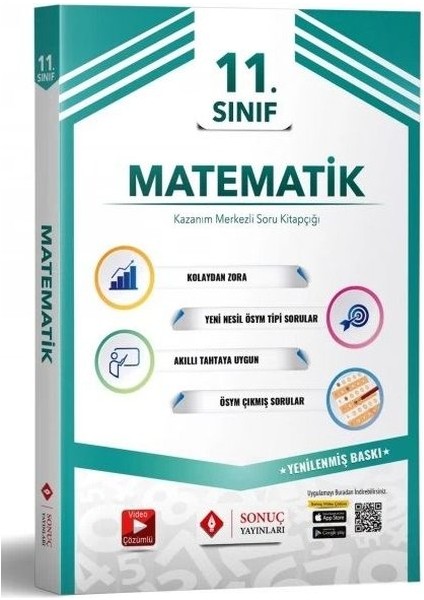 Sonuç Yayınları  11.Sınıf Matematik Modüler Set