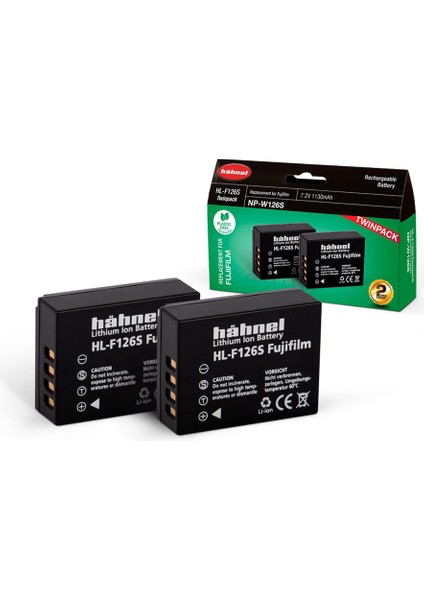 HL-F126S Twin Pack Batarya (NP-W126S)