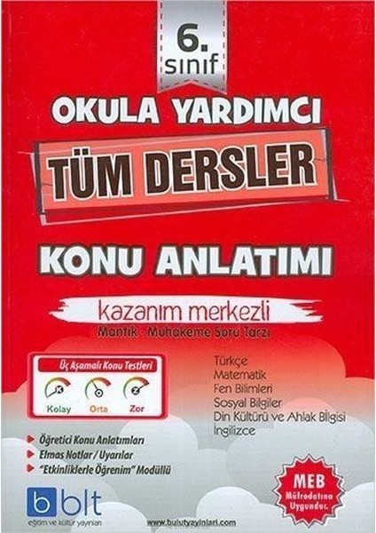 6. Sınıf Tüm Dersler Konu Anlatımlı
