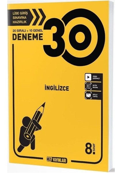 8. Sınıf Ingilizce 30LU Deneme