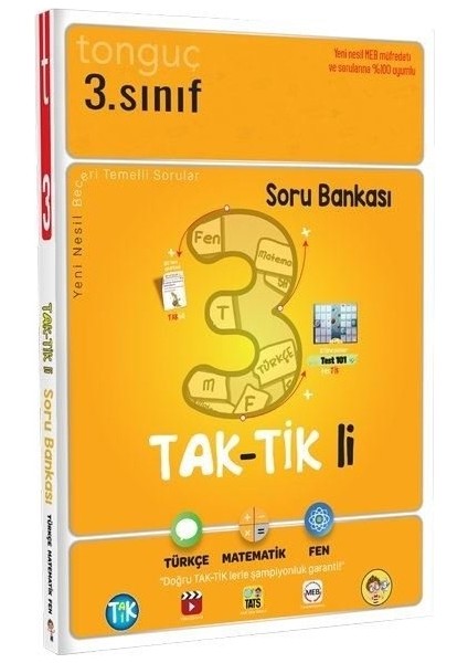 Tonguç Akademi 3. Sınıf Taktikli Soru Bankası