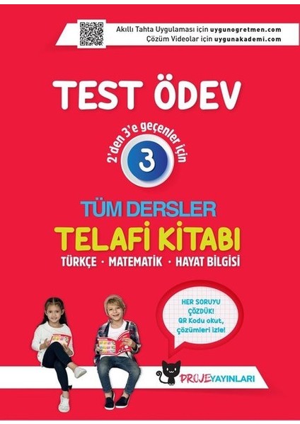 3.sınıf Telafi Kitabı Tüm Dersler