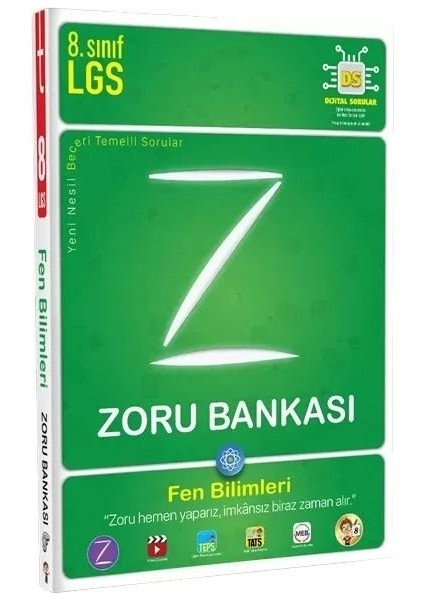 Tonguç Akademi 8. Sınıf Fen Bilimleri Zoru Bankası