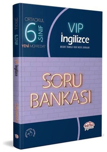 6. Sınıf Vıp Ingilizce Soru Bankası