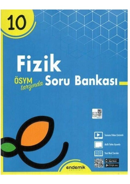 Endemik Yayınları 10. Sınıf Fizik Soru Bankası