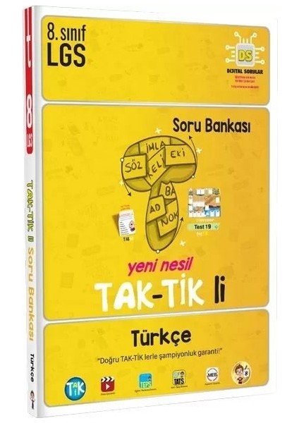 8. Sınıf Taktikli Türkçe Soru Bankası