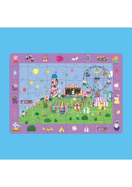 Look & Find Puzzle: Peppa Pig Children's Festival - 36 Parçalı Puzzle ve Yapboz Oyunu