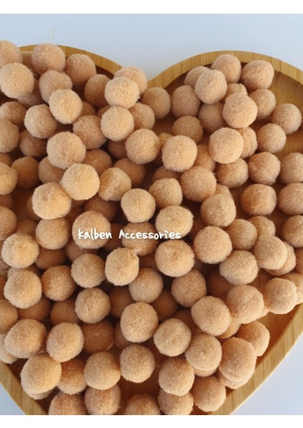Peluş Yumuşak Ponpon 2 cm 100'lü indirimleri