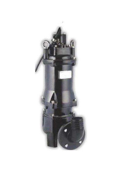 65 Wqx 25-10-2,2 Parçalıyıcılı 380V Atık Su Foseptik Pompası 3 Hp