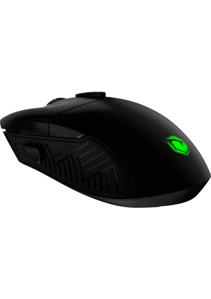 One Shot Pro 16000 DPI Yüksek Performans Şarjlı 8 Tuşlu Kablosuz RGB Oyuncu Mouse - Siyah