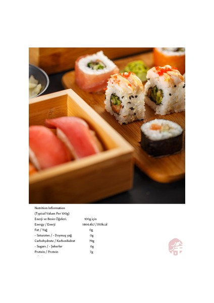 Premium Koshihikari Sushi Pirinç (Premium Koshihikari Sushi Rice) 1000 gr