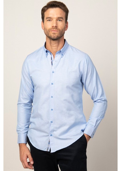 Slim Fit Dar Kesim Uzun Kol Erkek Gömlek fiyatları
