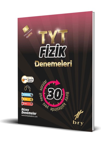 Birey Yayıncılık Birey Yayınları Tyt Fizik Deneme 2022 Model