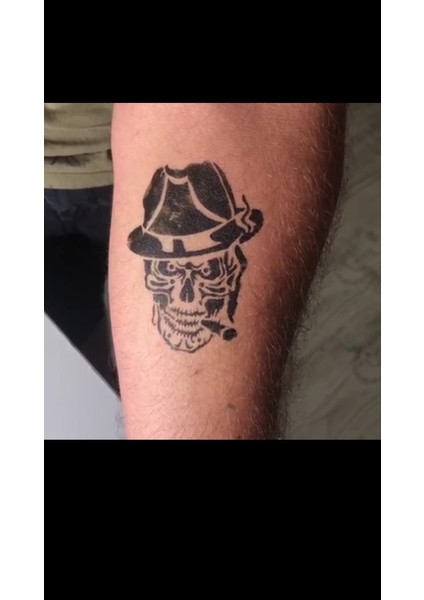 Kare Gotik Harfler Hint Kınası ile Geçici Dövme Yapma Seti fırsatları