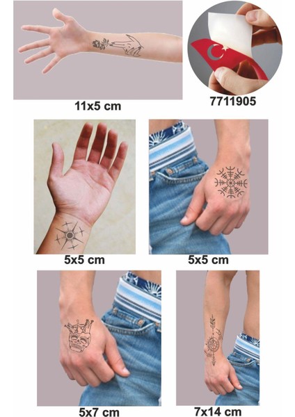 Kaşif Desenleri Geçici Dövme Kına Şablonu fiyatları