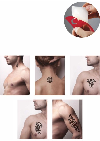 Triballer Hint Kınası ile Geçici Dövme Yapma Seti fiyatları