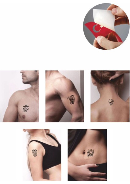 Kuru Kafa Hint Kınası ile Geçici Dövme Yapma Seti fiyatları