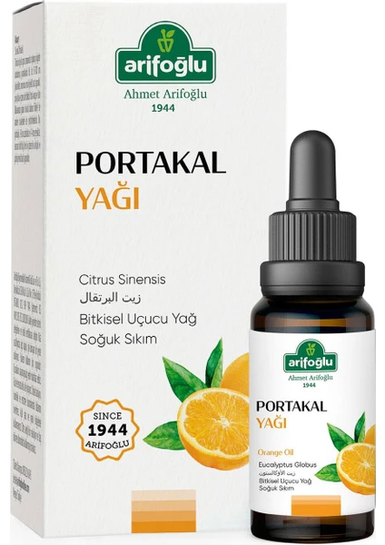 %100 Saf ve Doğal Portakal Uçucu Yağı 10 ml