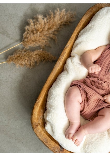 Müslin %100 Pamuk Bebek Alttan Çıtçıtlı Body Taba Rengi fiyatları