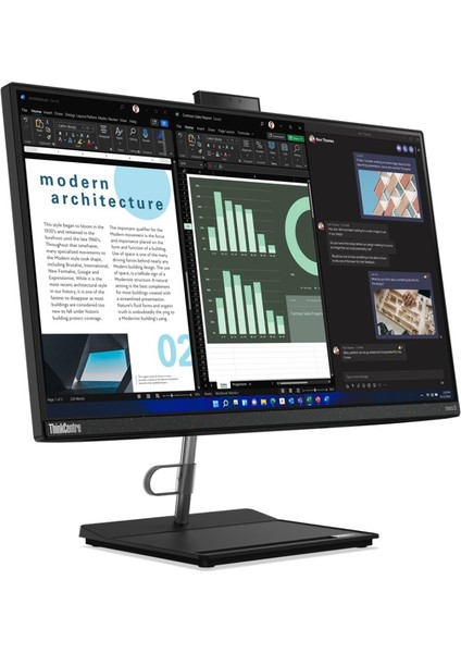 Thinkcentre Neo I7-1260P 16GB 512GB SSD 23.8" Freedos Aıo Pc 12B0008JTX