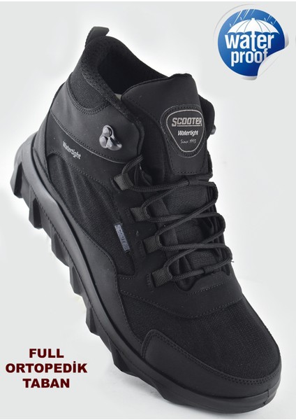 7200 Scooter Ortopedik Su Geçirmez Outdoor Erkek Bot Ayakkabı (40-45)