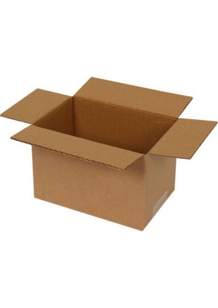 21x12x14 cm Tek Oluklu Koli 10 Adet