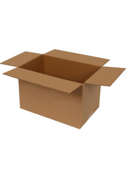 30x20x20 cm Tek Oluklu Koli 10 Adet
