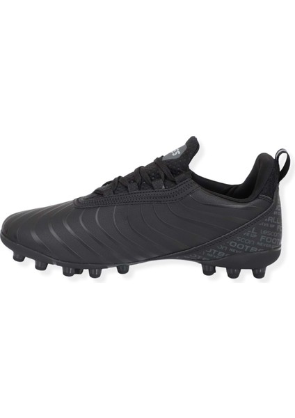 Konfores 1495-ARES-3 Anatomik Taban Çim Saha Futbol Ayakkabısı - NKT01495-SIYAH-44