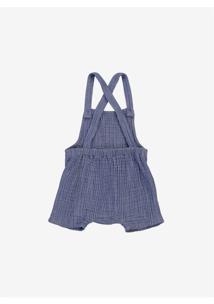 Cocoon %100 Pamuk 4 Kat Müslin Salopet Indigo
