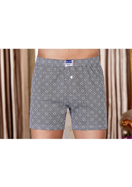 1053 Erkek Desenli Boxer %100 Pamuklu 11 Li Paket modelleri
