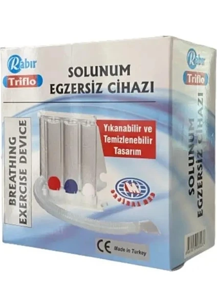 Triflo Solunum Egzersiz Cihazı