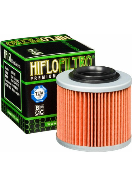 HF151 2002-2005 Bmw F 650 Cs Yağ Filtresi