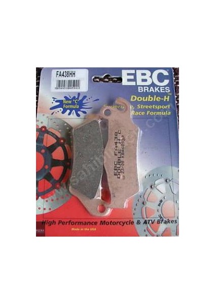 2006-2008 Bmw K 1200 Gt Arka Fren Balatası Ebc FA438HH Sinterli B