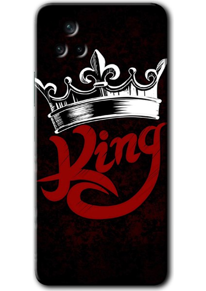 Poco F4 Kılıf Hd Desen Baskılı Arka Kapak - King