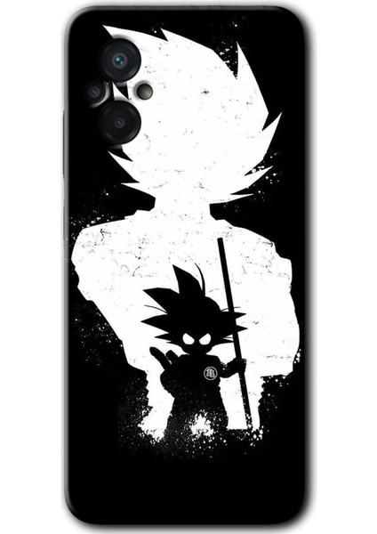 Poco M5 Kılıf Hd Desen Baskılı Arka Kapak - Anime