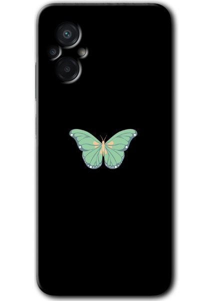 Poco M5 Kılıf Hd Desen Baskılı Arka Kapak - Butterfly Tree