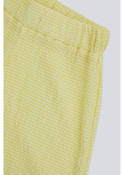 (Kids Girl) Mini Kare Desenli Pantolon fiyatları