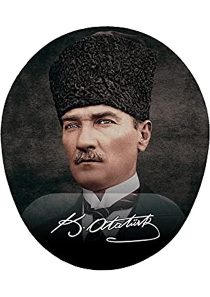 Atatürk Görselli Bilek Destekli Mouse Pad