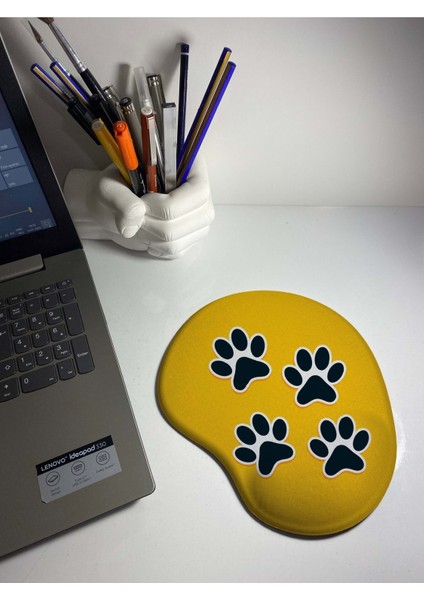 Pati Desenli Bilek Destekli Mouse Pad