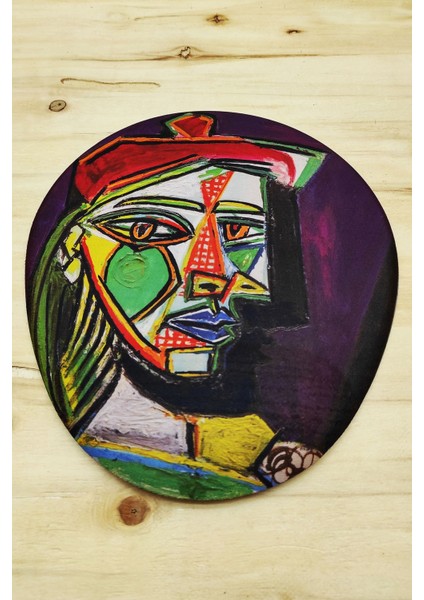 Pablo Picasso - Oval Mouse Pad Bilek Destekli 1