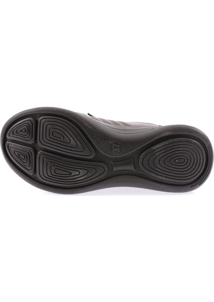 1045-23Y Kadın Dolgu Taban Lastik Bağcıklıı Comfort Ayakkabı