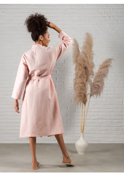 Serenity Keten Kimono Pembe fırsatları