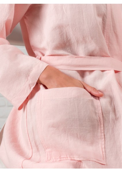 Serenity Keten Kimono Pembe indirimleri