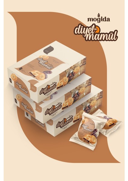 Diyet Mamül Şeker İlavesiz 3 Kutu = 36 Adet