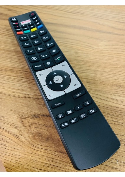 Telefunken 49TU8560 Uyumlu LED Televizyon Kumandası Vestel Seg Regal Finlux Hi-Level Netflix Youtube Tuşlu Model Kalıntip