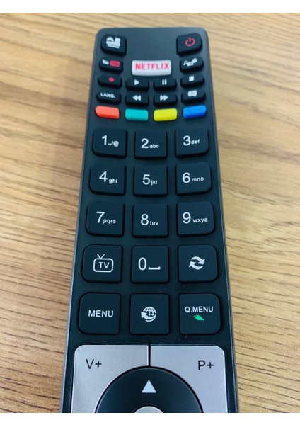 Telefunken 49TU8560 Uyumlu LED Televizyon Kumandası Vestel Seg Regal Finlux Hi-Level Netflix Youtube Tuşlu Model Kalıntip modelleri