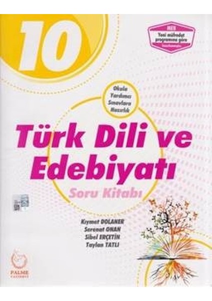 Palme Yayıncılık 10. Sınıf Türk Dili ve Edebiyatı Soru Kitabı