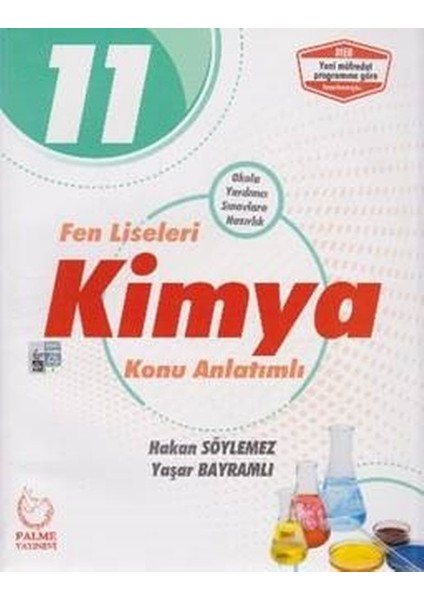 Palme Yayıncılık 11. Sınıf Fen Liseleri Kimya Konu Anlatımlı